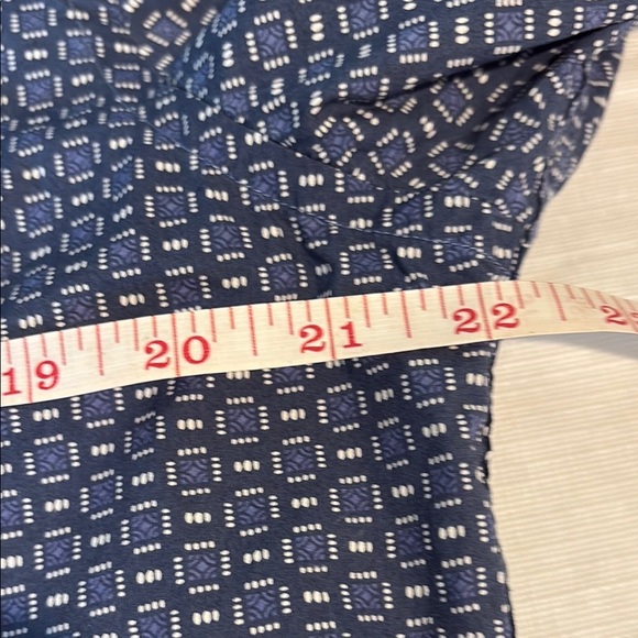 Brooks Brothers Blue Geometric Casual Shirt - Picture 6 of 7